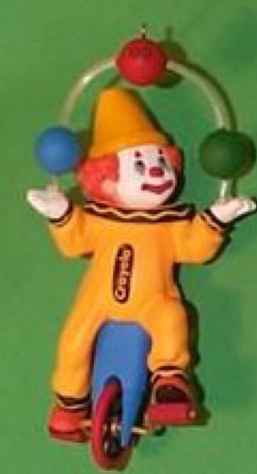 CC’99 Clownin’ Around - Crayola (Crayola) ornament collectible [Barcode 015012479614] - Main Image 2
