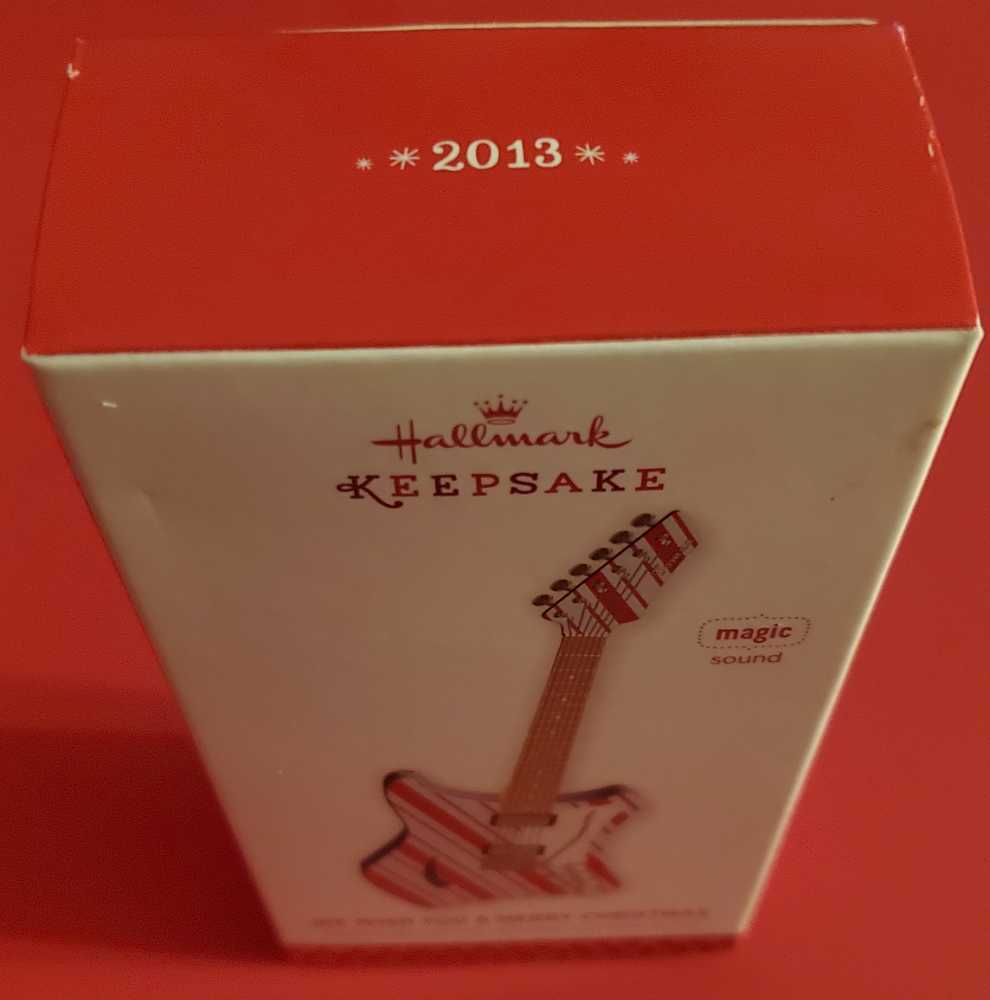 Guitar - We Wish You A Merry Christmas - Guitars (Magic - Sound) ornament collectible [Barcode 795902313432] - Main Image 3