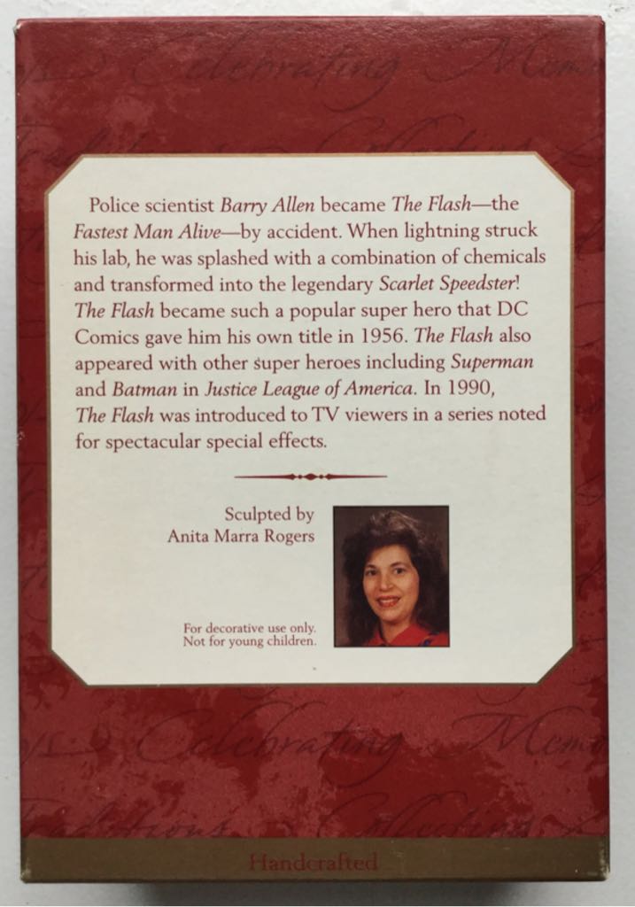 The Flash - DC Super Heroes (DC Superheroes) ornament collectible [Barcode 015012479645] - Main Image 2