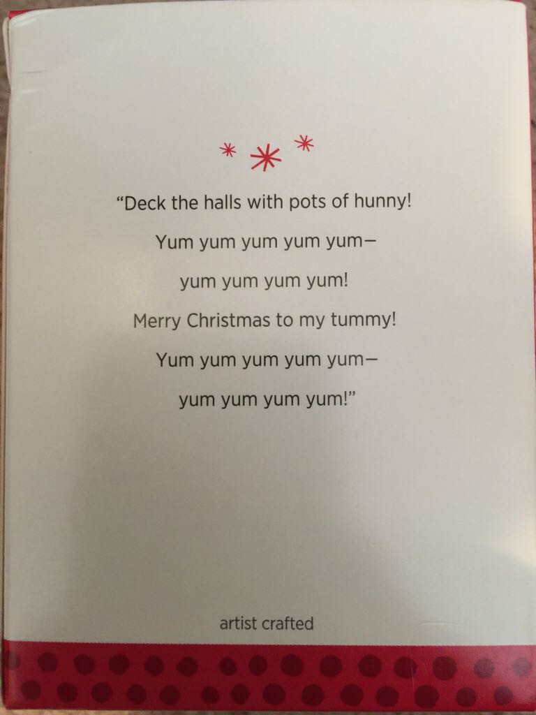 A Hunny Of A Holiday - Hallmark Keepsake (Disney’s Winnie the Pooh) ornament collectible [Barcode 795902317072] - Main Image 2