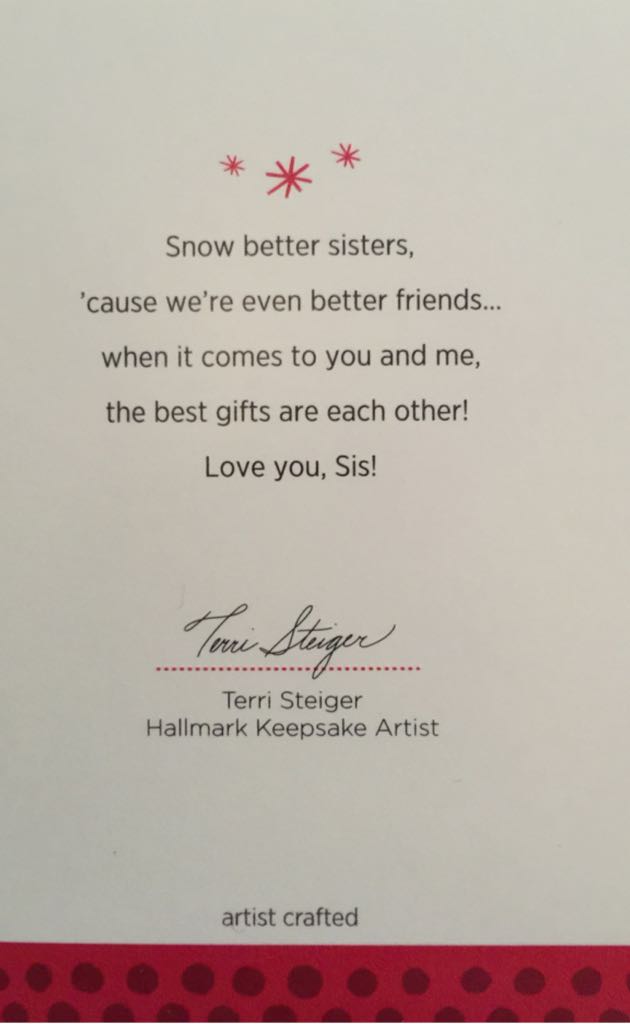 Snow Better Sisters - Sisters (Family) ornament collectible [Barcode 795902318901] - Main Image 2