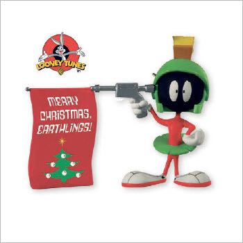 Merry Christmas, Earthlings! - Looney Tunes (Shaun) ornament collectible [Barcode 795902319441] - Main Image 2