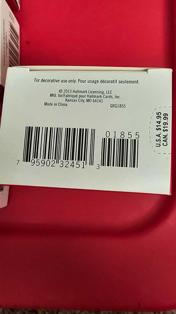 Somebunny New To Love - Babys First Christmas (Baby’s 1st Christmas) ornament collectible [Barcode 795902324513] - Main Image 4