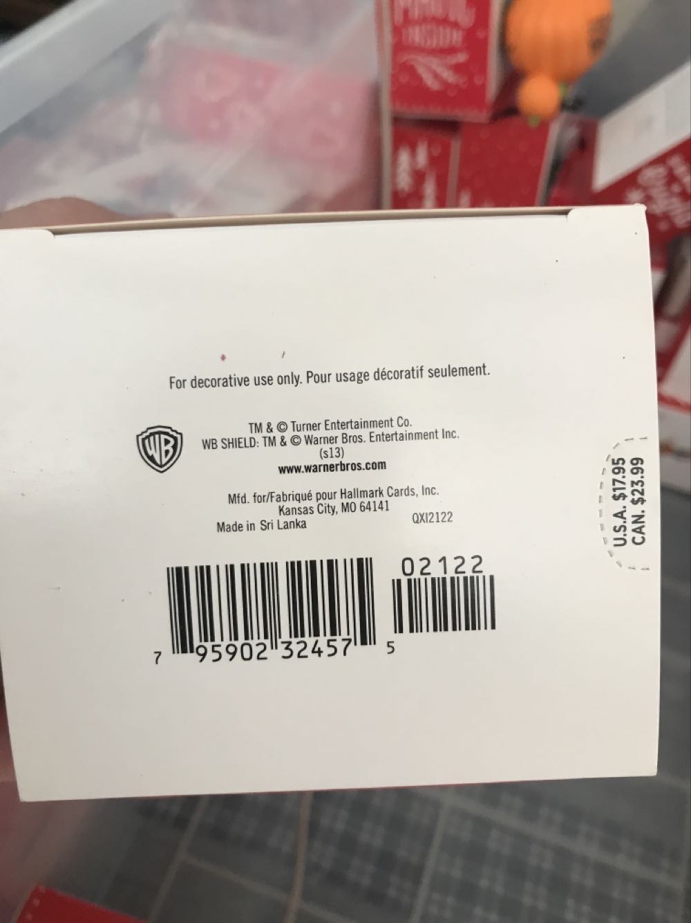 The Wizard Of Oz - Cowardly Lion - The Wizard Of Oz (Movie) ornament collectible [Barcode 795902324575] - Main Image 3