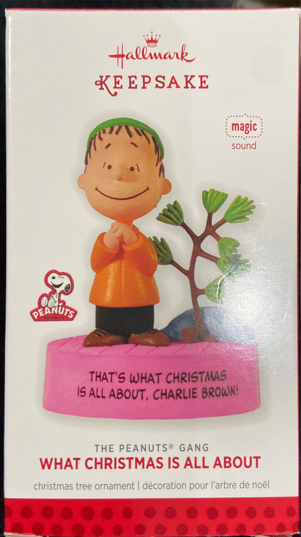 What Christmas Is All About - The Peanuts Gang (Peanuts) ornament collectible [Barcode 795902331566] - Main Image 3