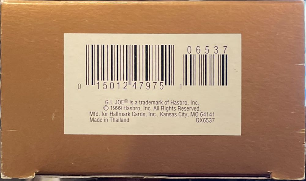 G.I. Joe Action Soldier - G.I. Joe (Toys) ornament collectible [Barcode 015012479751] - Main Image 3