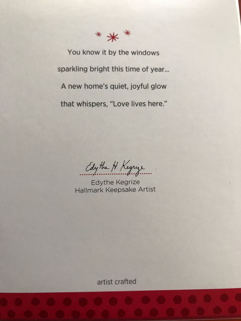 New Home - New Home (Miscellaneous) ornament collectible [Barcode 795902332426] - Main Image 2