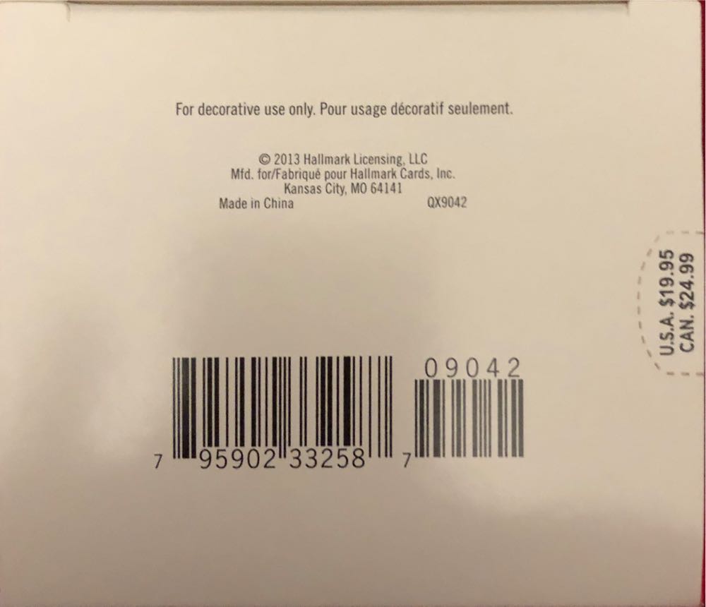 Father Christmas #10 (2013) - Father Christmas (Father Christmas) ornament collectible [Barcode 795902332587] - Main Image 4