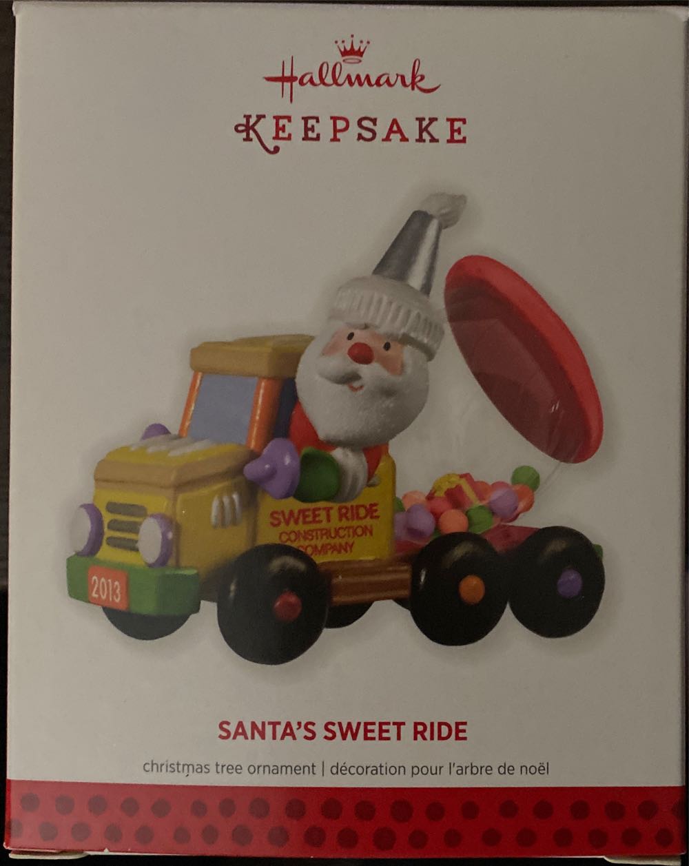 Santa’s Sweet Ride #7 - Santa’s Sweet Ride (Hallmark Keepsake Collectors Series) ornament collectible [Barcode 795902332907] - Main Image 3