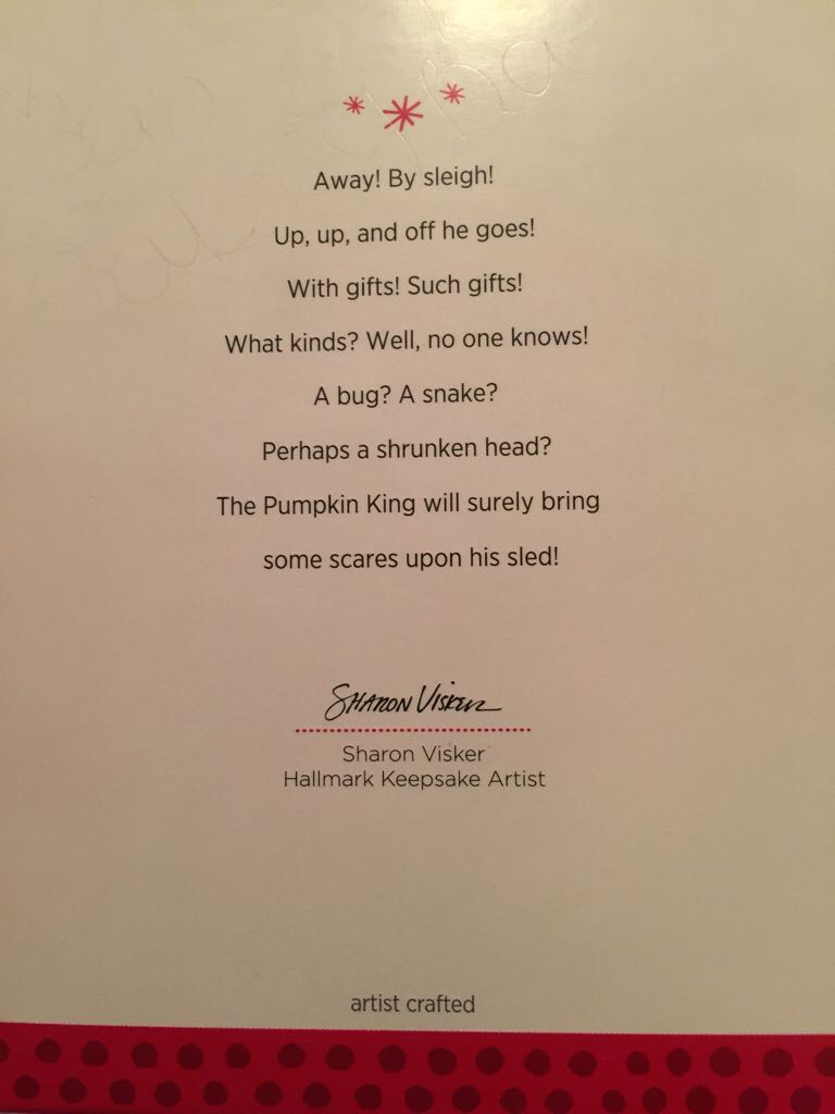 Nightmare Before Christmas 2013 Jack’s Sleigh o’ Scares - Keepsake (Disney Tim Burton’s The Nightmare Before Christmas) ornament collectible [Barcode 795902332938] - Main Image 2