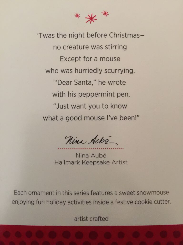 Cookie Cutter Christmas 2013 - Cookie Cutter Christmas Series (Cookie Cutter Christmas) ornament collectible [Barcode 795902336226] - Main Image 2