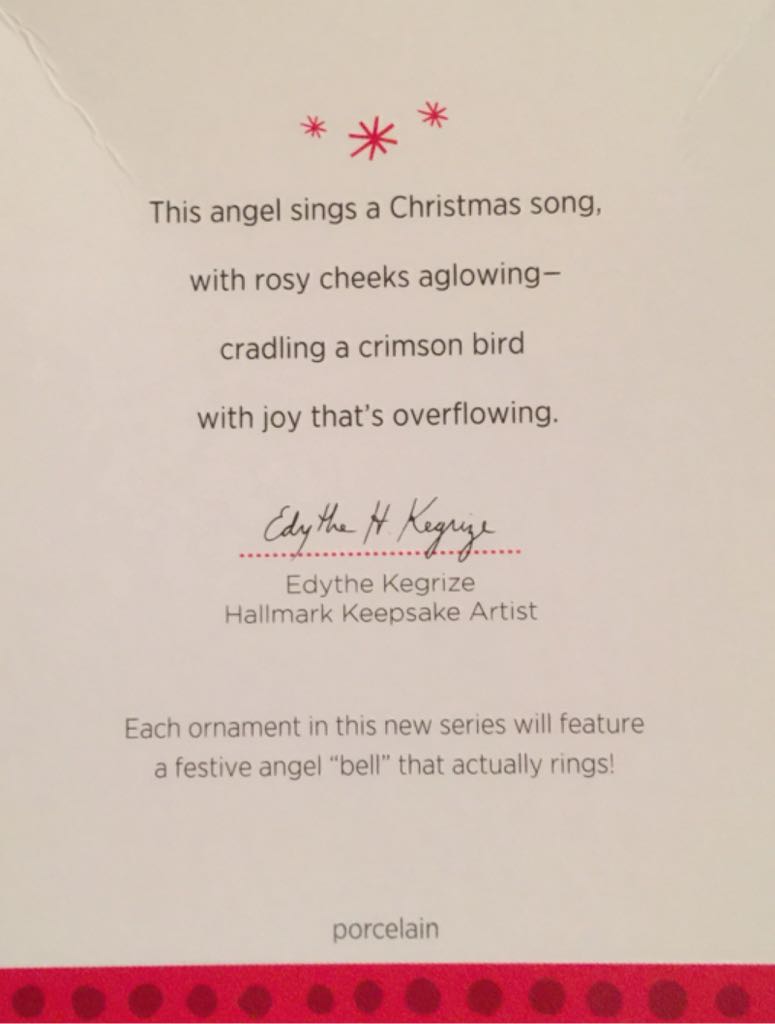 Heavenly Belles - Heavenly Belles (Angel) ornament collectible [Barcode 795902337476] - Main Image 2