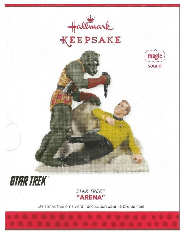 Star Trek: “ARENA” 2013 Ornament - Star Trek: The Original Series (Captain Kirk & The Gorn) ornament collectible [Barcode 795902338817] - Main Image 2