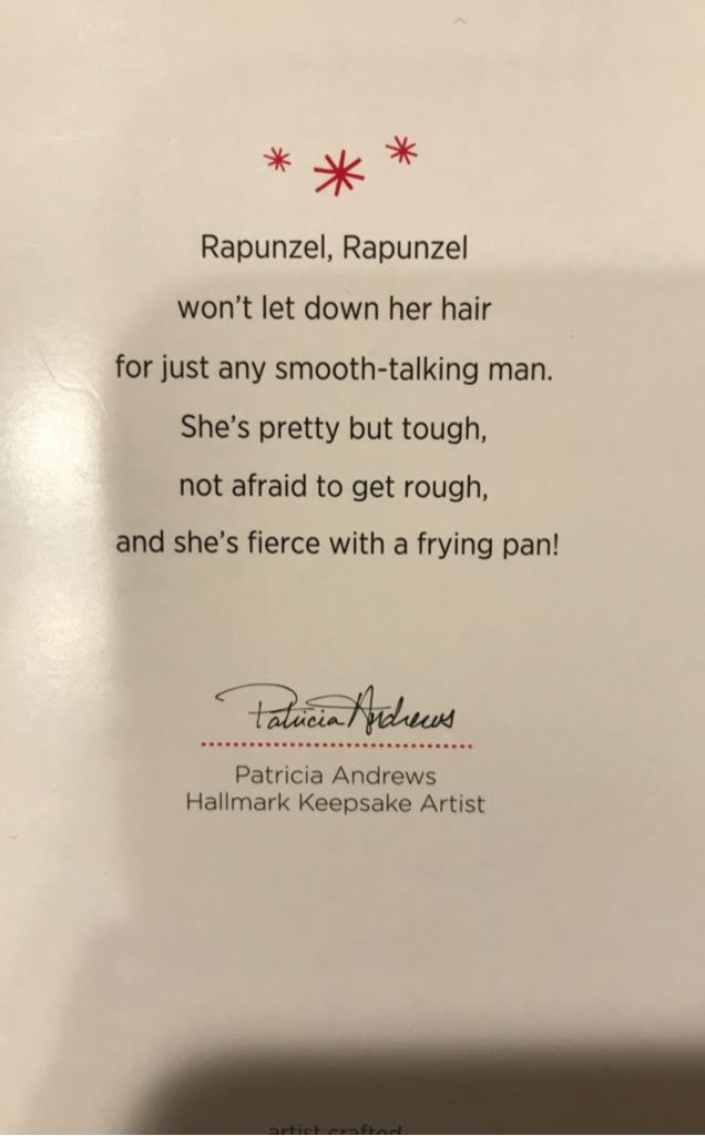 Tangled - Fierce With A Frying Pan - Disney Tangled (Movie) ornament collectible [Barcode 795902339074] - Main Image 2