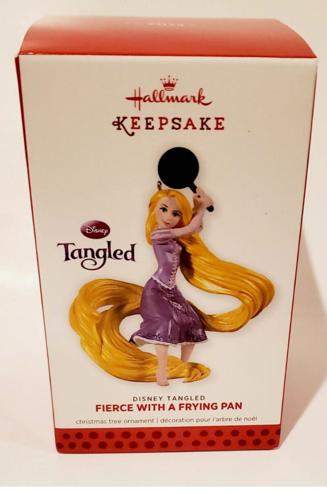 Tangled - Fierce With A Frying Pan - Disney Tangled (Movie) ornament collectible [Barcode 795902339074] - Main Image 3
