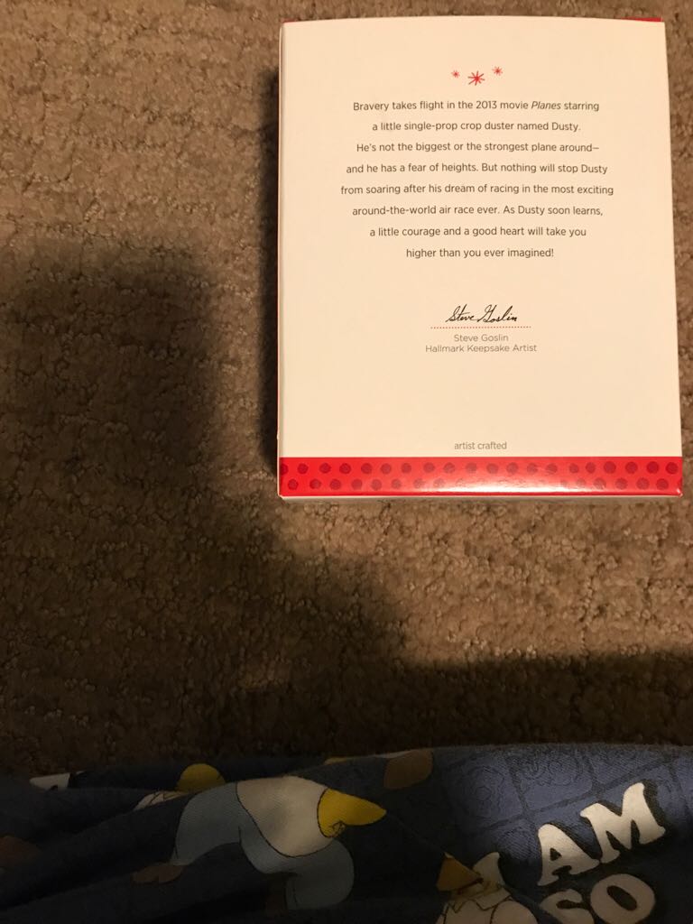 Dusty - Disney Planes (Disney) ornament collectible [Barcode 795902339906] - Main Image 2