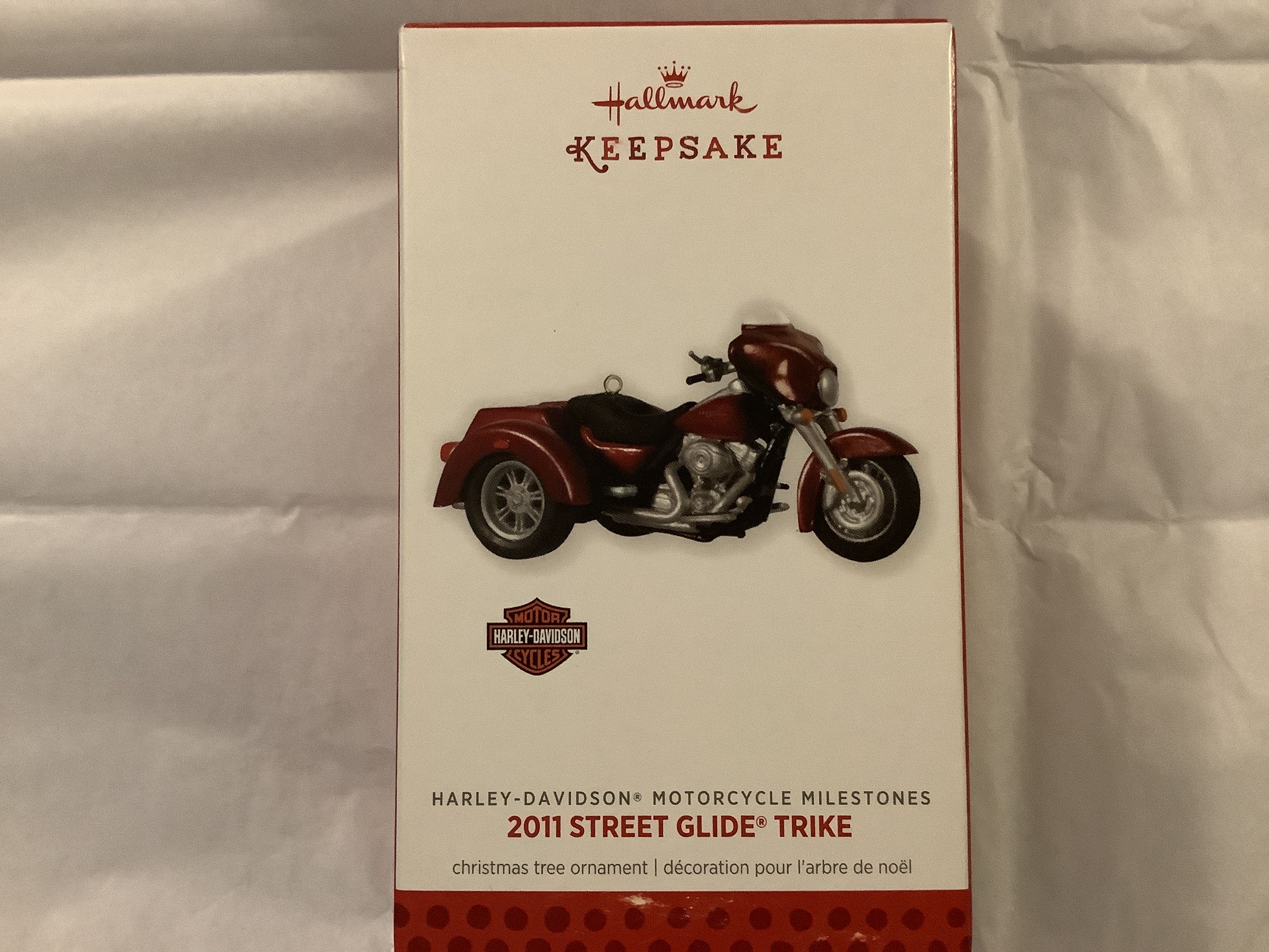 2011 Street Glide Trike - Harley Davidson Motorcycle Milestones (Harley-Davidson) ornament collectible [Barcode 795902340292] - Main Image 2