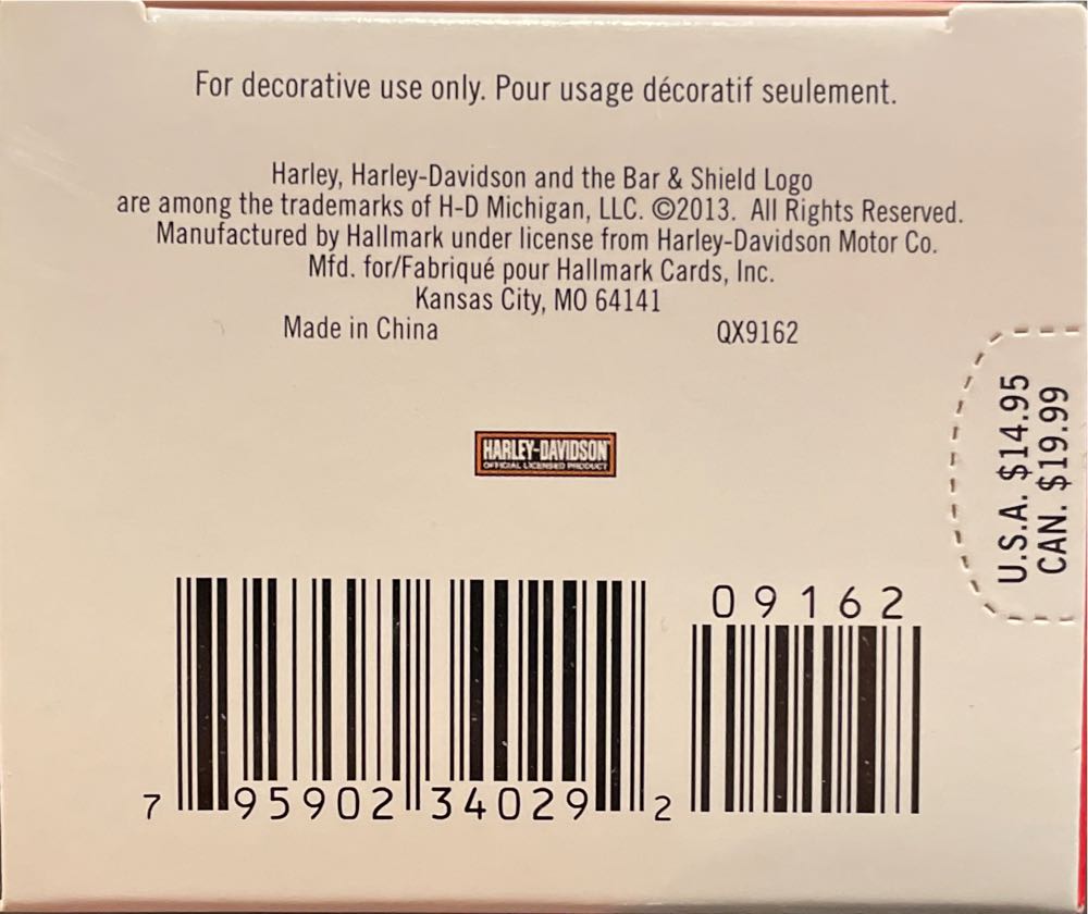 2011 Street Glide Trike - Harley Davidson Motorcycle Milestones (Harley-Davidson) ornament collectible [Barcode 795902340292] - Main Image 3