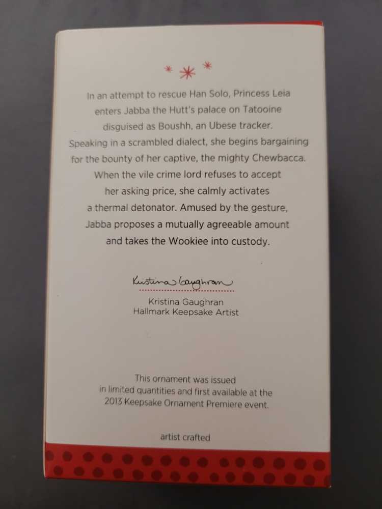 Boushh - Star Wars (Star Wars) ornament collectible [Barcode 795902340322] - Main Image 3