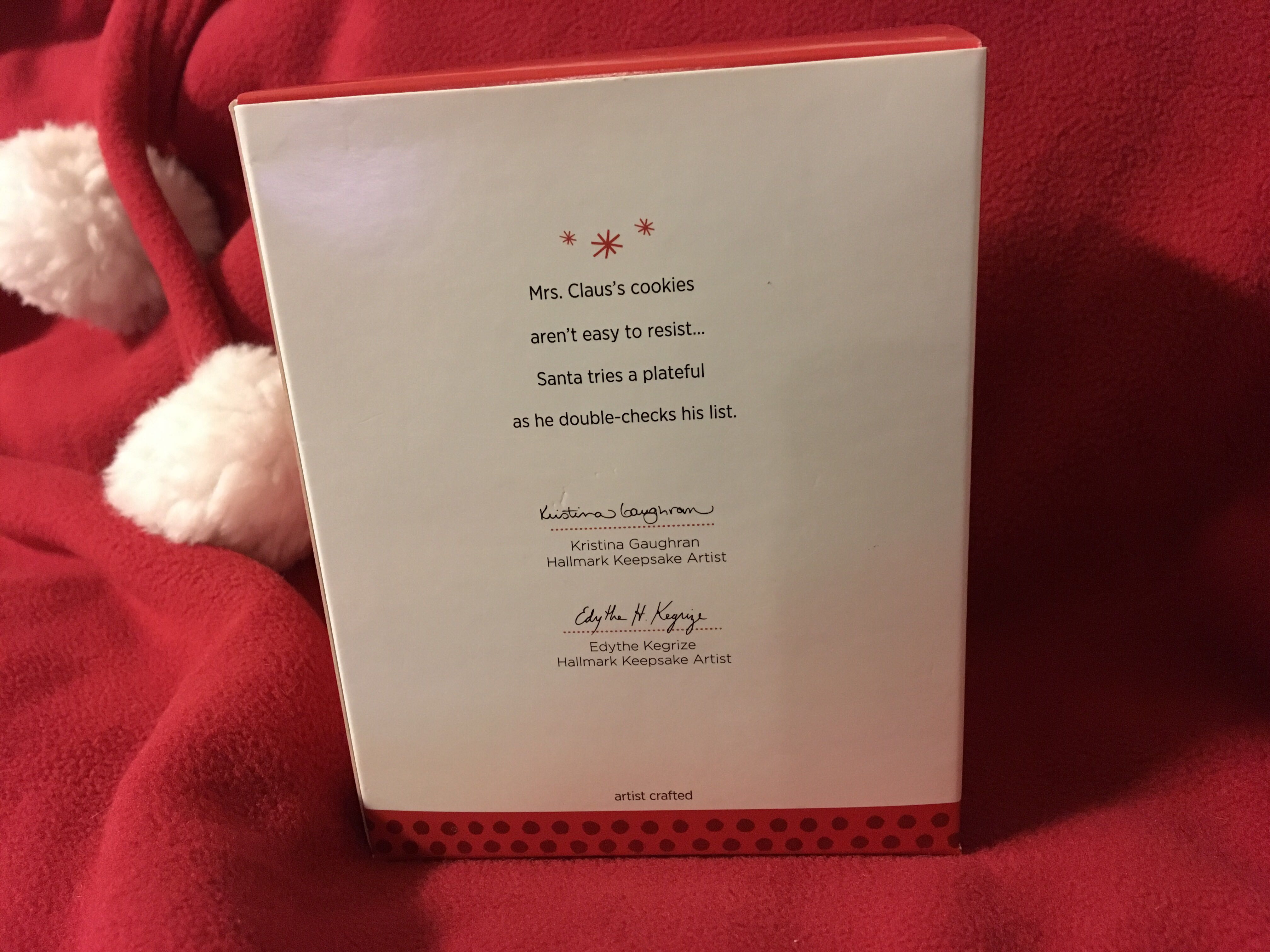 Pre-flight Check - Hallmark KOC Exclusive (Santa, Club) ornament collectible [Barcode 795902342128] - Main Image 3