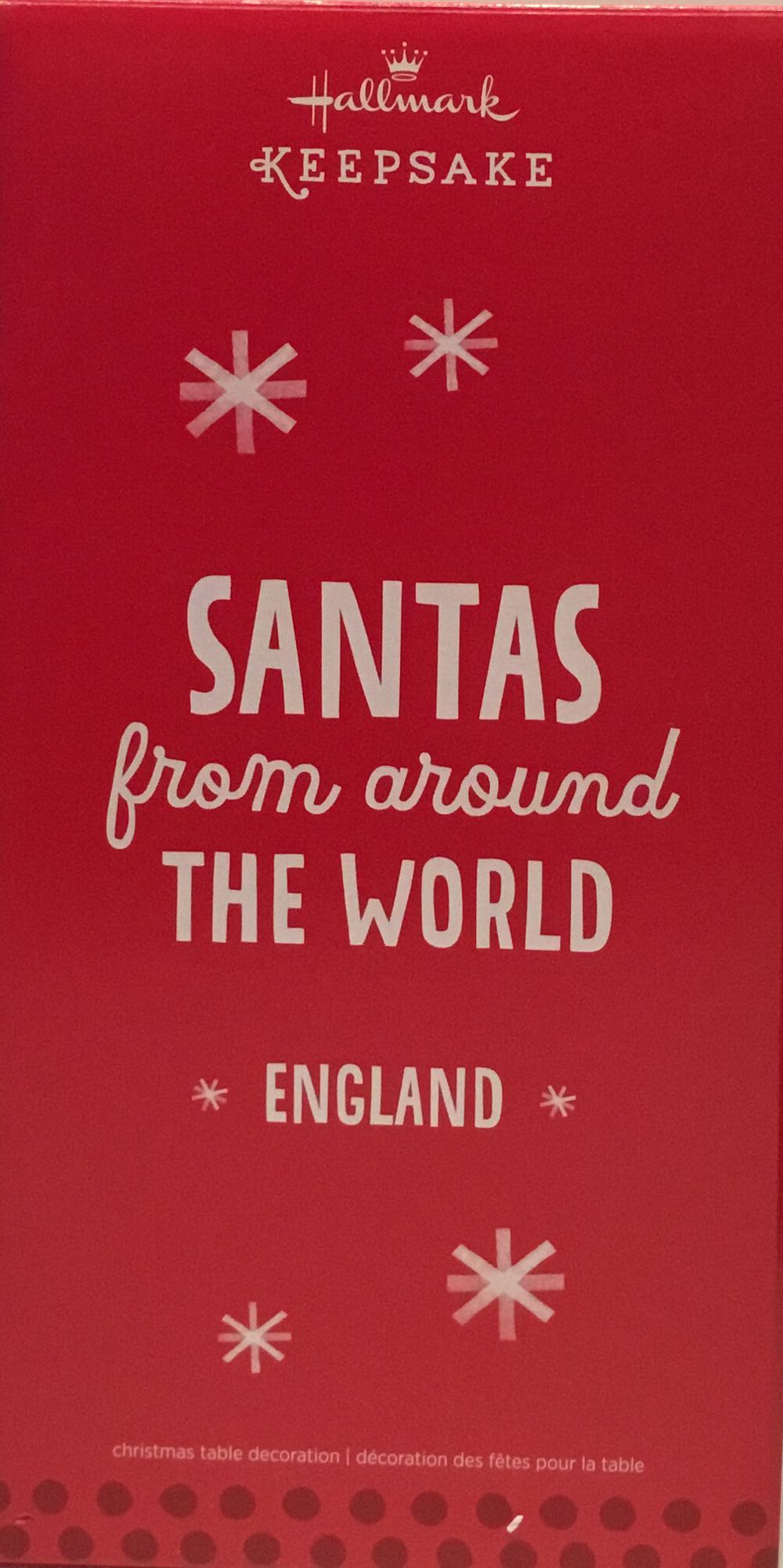 Hallmark Santas From Around the World England Tabletop - Santas From Around The World ornament collectible [Barcode 795902343279] - Main Image 2