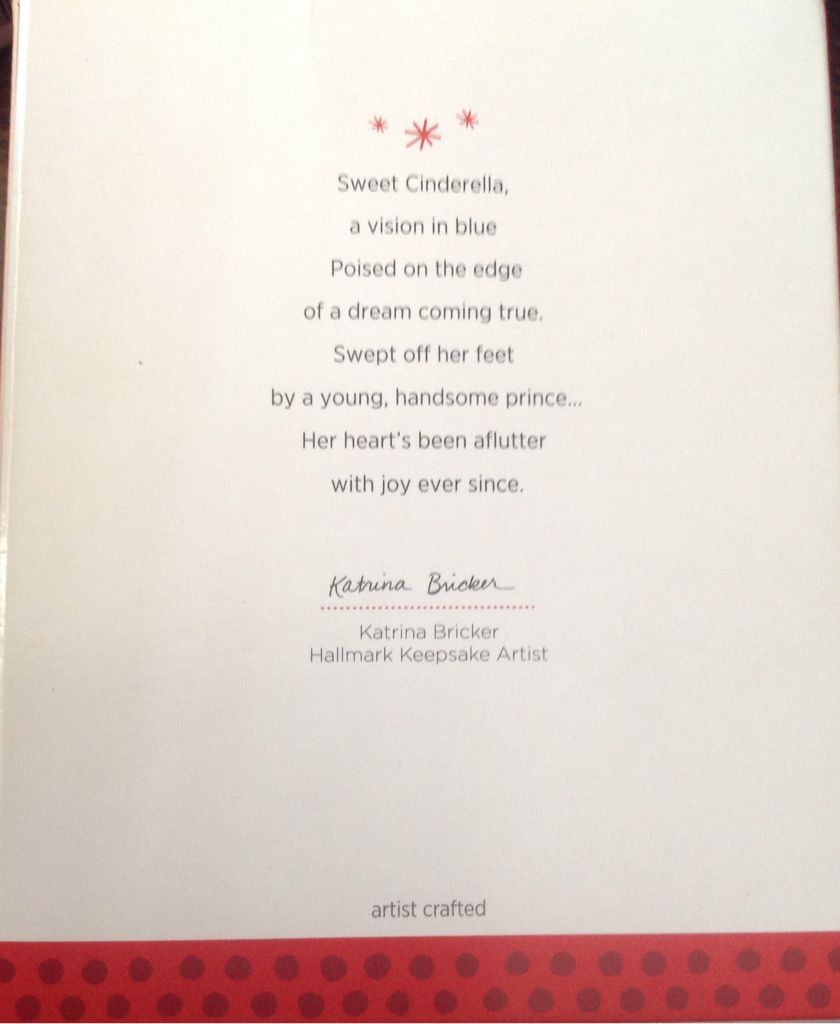 Disney Cinderella A Vision In Blue - Cinderella (Disney Cinderella) ornament collectible [Barcode 795902343576] - Main Image 2