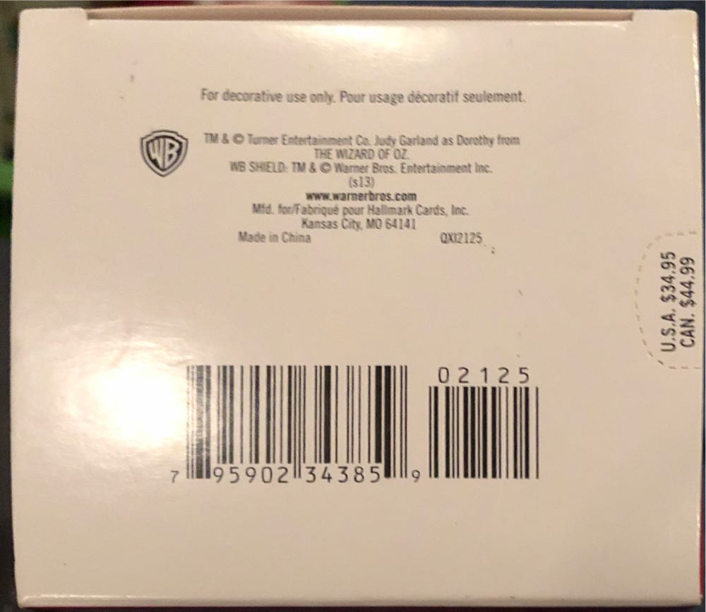 Lions And Tigers And Bears - The Wizard Of Oz (The Wizard Of Oz) ornament collectible [Barcode 795902343859] - Main Image 4