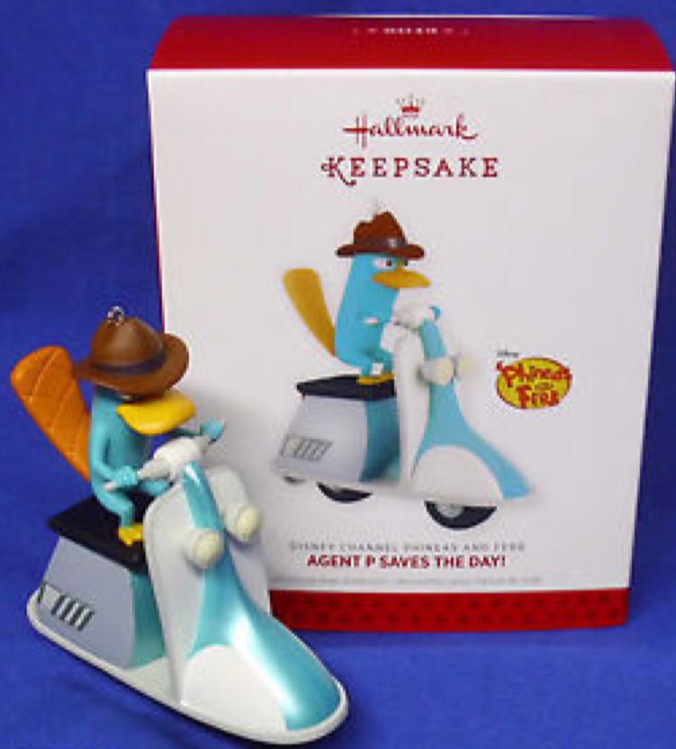 Agent P Saves The Day! Perry* - Phineas and Ferb (Phineas And Ferb) ornament collectible [Barcode 795902344108] - Main Image 2