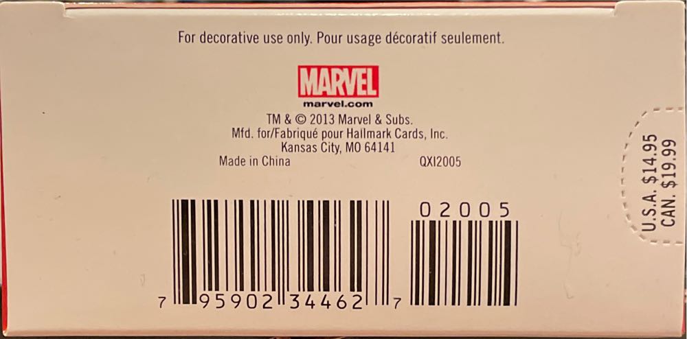 Iron Patriot - Iron Man 3 (Marvel Super Heroes) ornament collectible [Barcode 795902344627] - Main Image 3