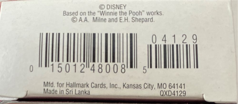 Winnie the Pooh Book #2 - Honey Time - Disney Winnie The Pooh (Books) ornament collectible [Barcode 015012480085] - Main Image 3