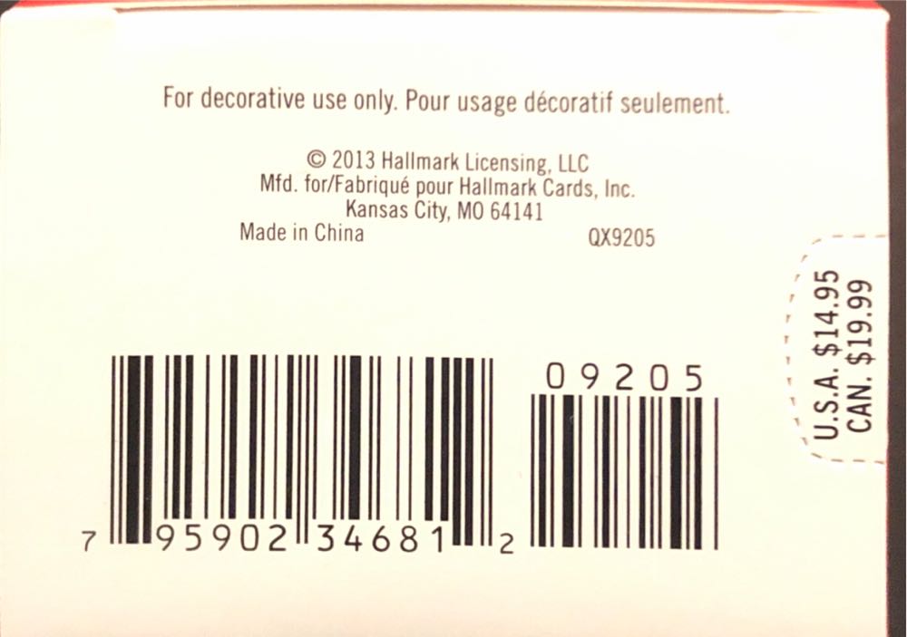 Santa Certified - 01 - Santa Certified (Trains) ornament collectible [Barcode 795902346812] - Main Image 4