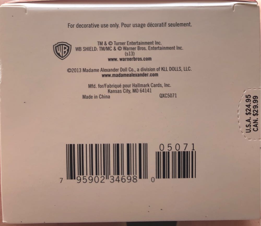 Wicked Witch Of The West - The Wizard Of Oz (Movies) ornament collectible [Barcode 795902346980] - Main Image 3