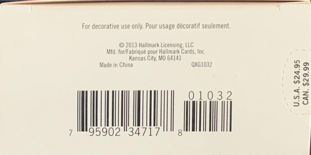 Rocking Horse 2013 Special Forty Years Of Memories - Rocking Horse (Keepsake) ornament collectible [Barcode 795902347178] - Main Image 4