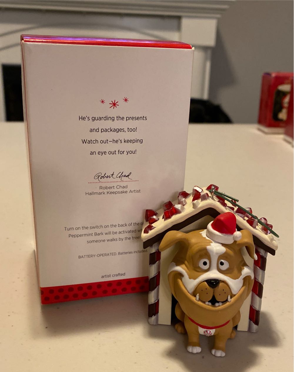 Peppermint Bark - Dogs (Dogs) ornament collectible [Barcode 795902355395] - Main Image 3