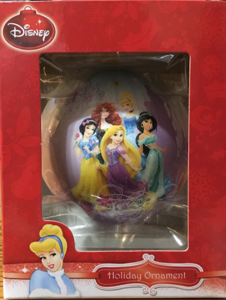 Disney Princess Ornament Ball  (Disney Princesses) ornament collectible [Barcode 795902358723] - Main Image 2