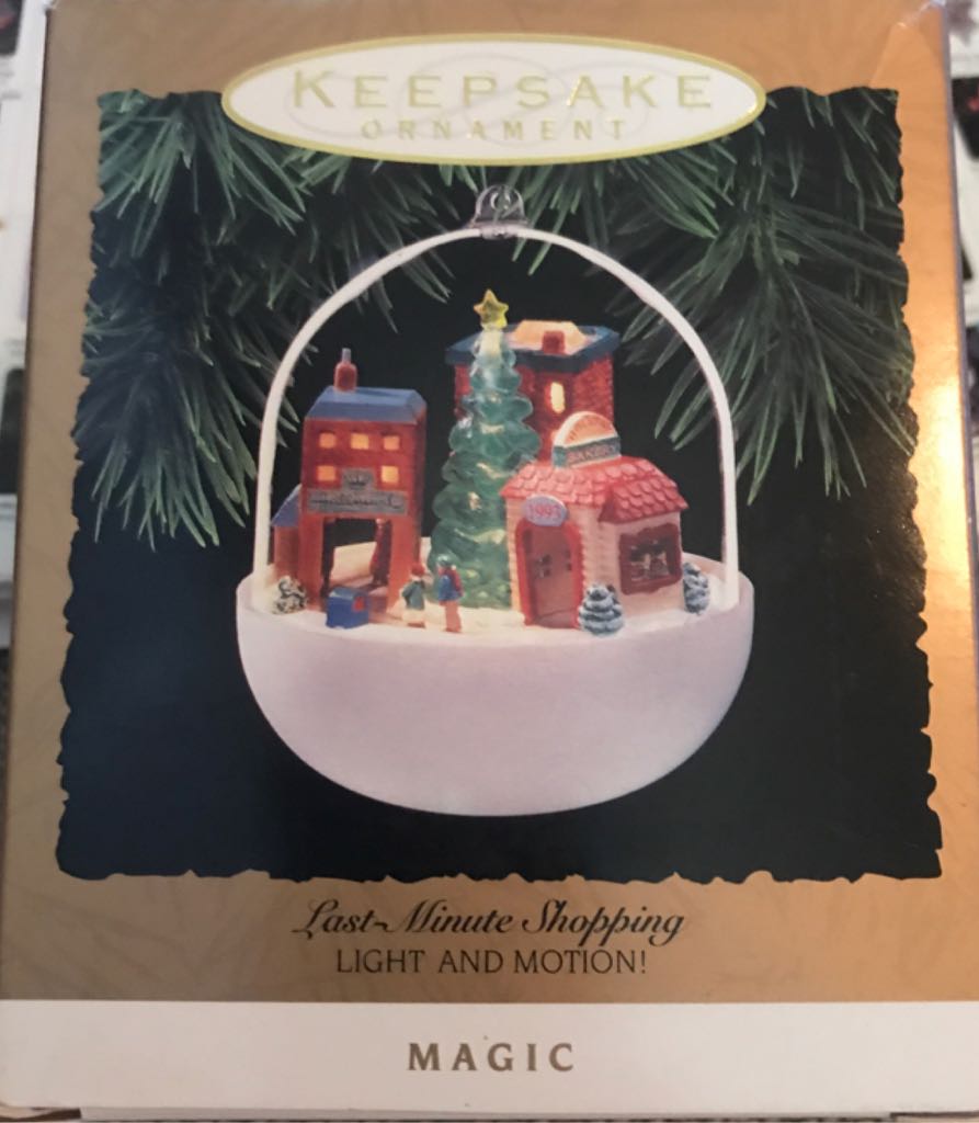 Last-Minute Shopping - Magic Light And Motion (Keepsake Ornament) ornament collectible [Barcode 015012026481] - Main Image 1