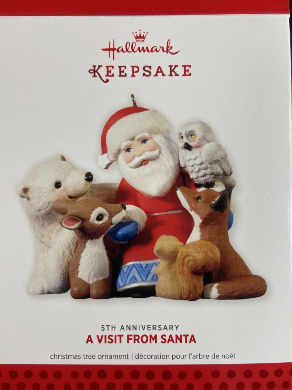A Visit From Santa - Santa (Miscellaneous) ornament collectible [Barcode 795902361389] - Main Image 3