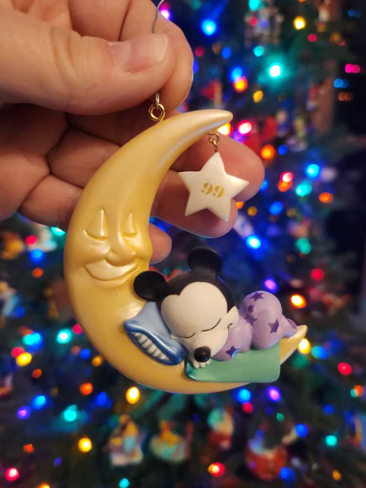 Baby Mickey’s Sweet Dreams  (Disney) ornament collectible [Barcode 015012480221] - Main Image 2