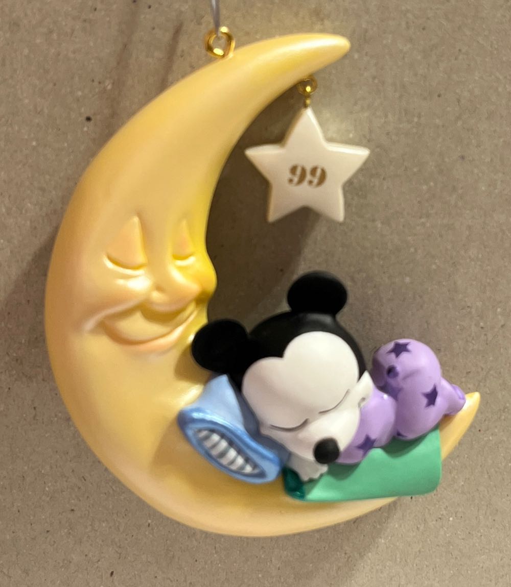 Baby Mickey’s Sweet Dreams  (Disney) ornament collectible [Barcode 015012480221] - Main Image 3