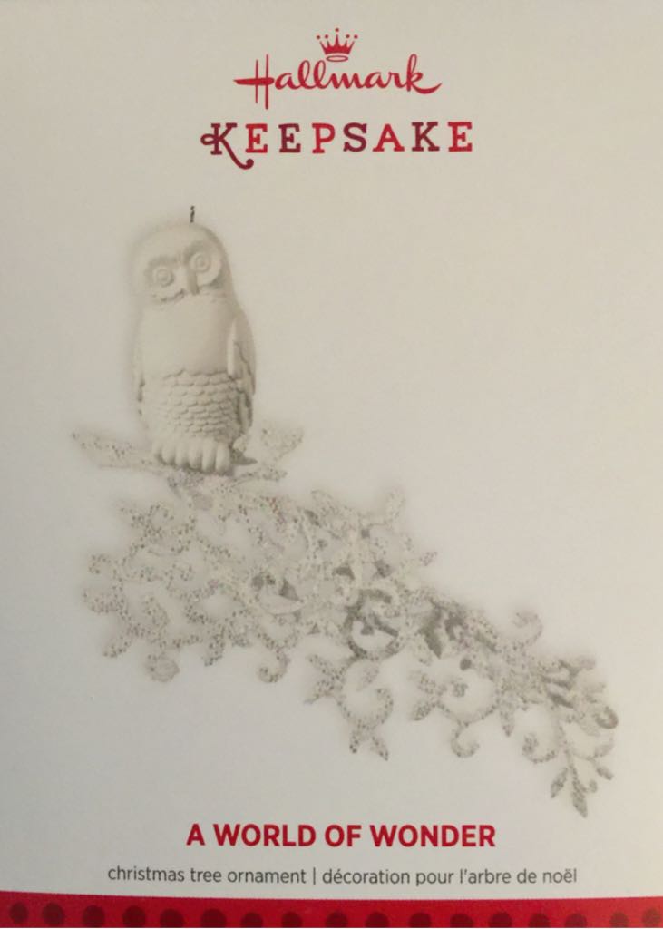 A World Of Wonder - Owls (Animals) ornament collectible [Barcode 795902362348] - Main Image 1