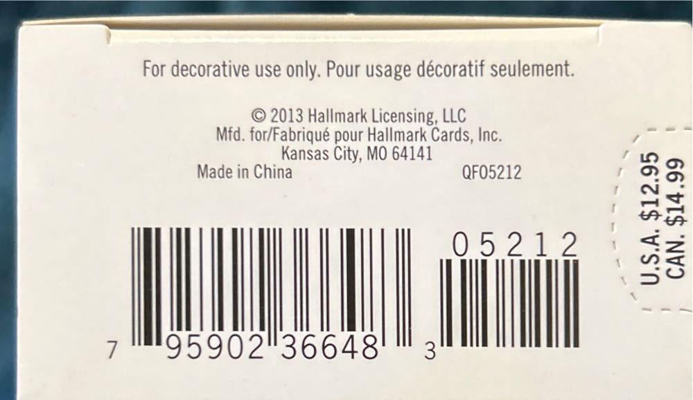 Cat O’lantern  (Halloween) ornament collectible [Barcode 795902366483] - Main Image 3