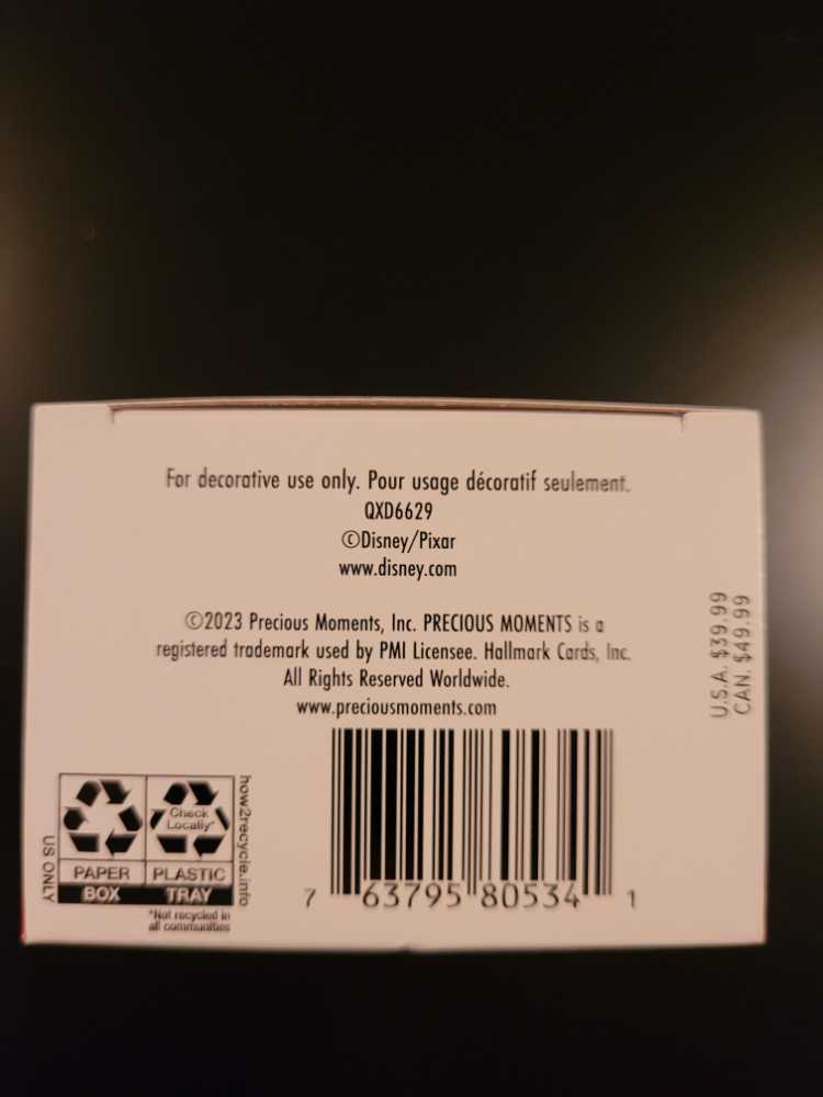 Boo And Mike - Disney Precious Moments (Disney) ornament collectible [Barcode 795902366568] - Main Image 4