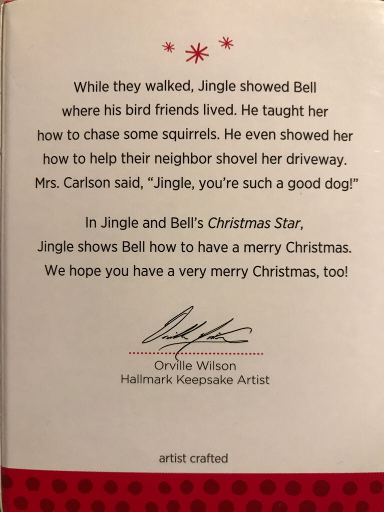 Jingle And Bell - Book Character (Jingle And Bell Christmas Star) ornament collectible [Barcode 795902370916] - Main Image 2