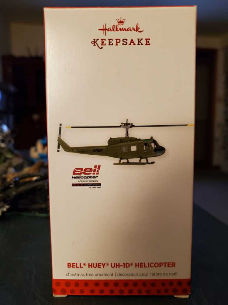 Bell Huey UH-1D Helicopter - US Military (Aviation) ornament collectible [Barcode 795902373276] - Main Image 2