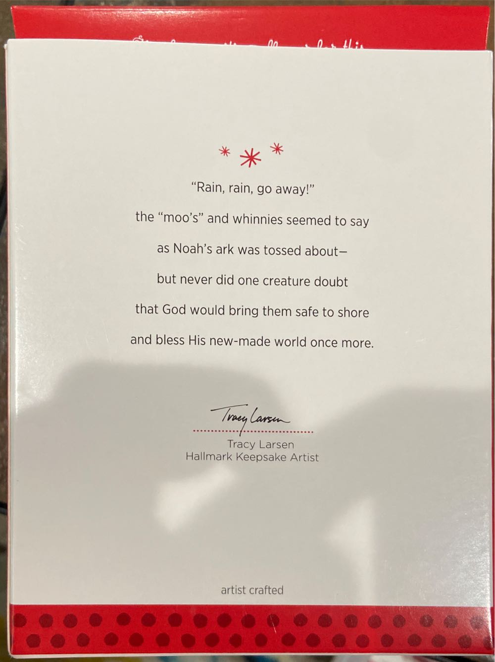 Noah’s Ark (N) - Noah’s Ark (Noah’s Ark) ornament collectible [Barcode 795902376291] - Main Image 2