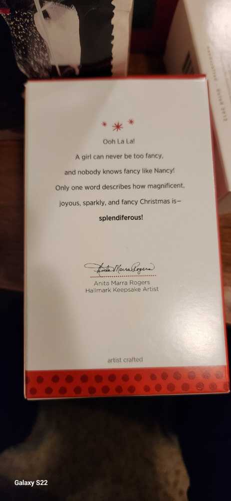 It’s Fun To Be Fancy - Fancy Nancy (Fancy Nancy) ornament collectible [Barcode 795902376741] - Main Image 2