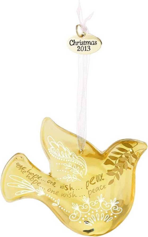 A Wish For Peace - Dated (Peace) ornament collectible [Barcode 795902379063] - Main Image 4