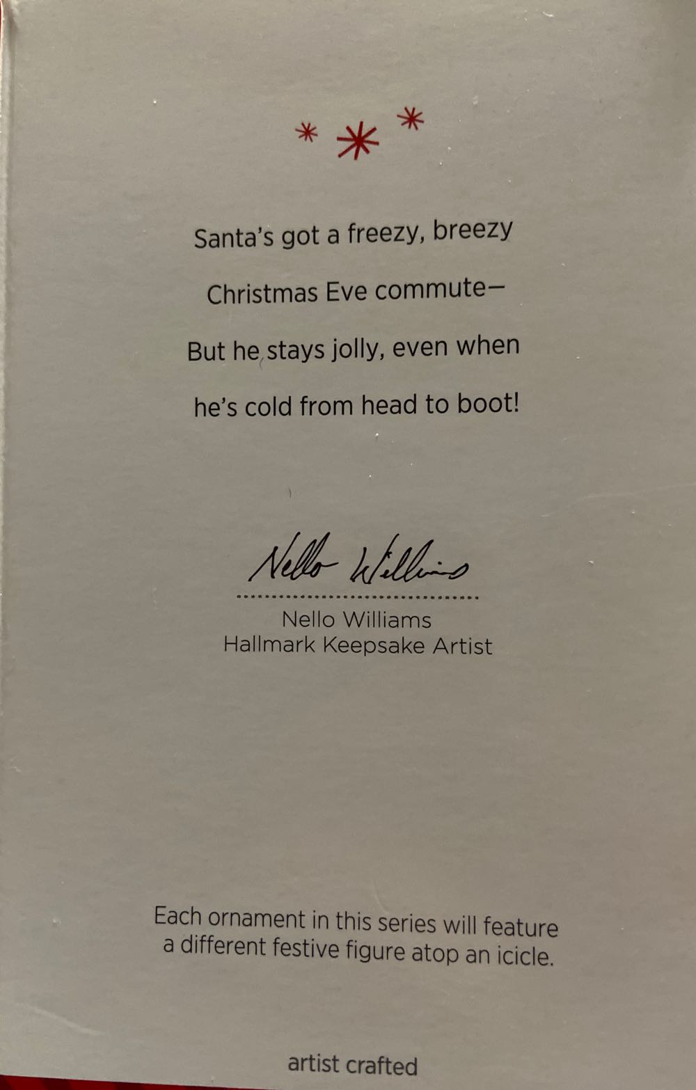 Cool Icicles: Santa - Cool Icicles (Cool Icicles) ornament collectible [Barcode 795902402310] - Main Image 2