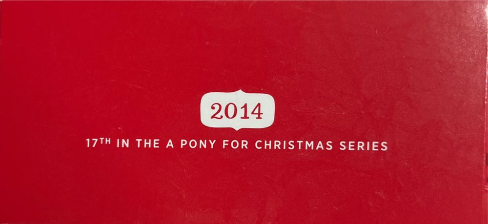 A Pony For Christmas #17 (2014) - A Pony For Christmas (Hallmark Keepsake) ornament collectible [Barcode 795902402334] - Main Image 3