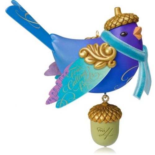 TDC #4 Four Calling Birds #4 - Twelve Days Of Christmas (Twelve Days Of Christmas) ornament collectible [Barcode 795902402402] - Main Image 1